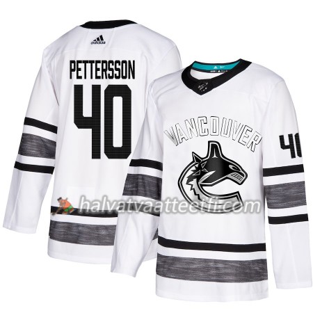 Miesten NHL Vancouver Canucks Pelipaita Elias Pettersson 40 2019 All-Star Adidas Valkoinen Authentic